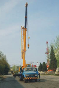 ES5180TCS Type Oilwell Testing Truck With A Hydraulic Hoist