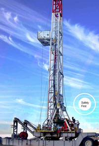 Skid-On-Trailor Drilling Rig